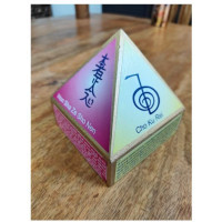 Pyramid Wish Box with Clear Quartz Pencil